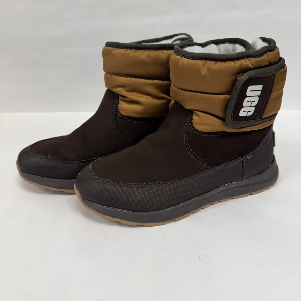 UGG Toty Weather Waterproof Boots Big Kids‎ Size 3 Brown